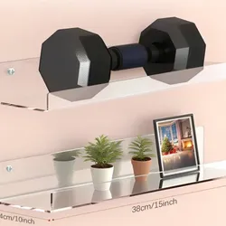 Repisas de acrílico para potes 