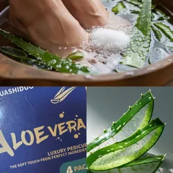 Set de pedicura spa VIP Aloe Vera