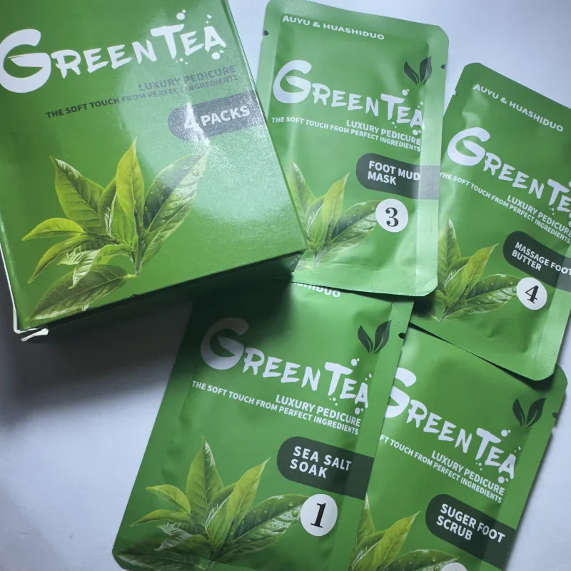 Set de pedicura vip te verde 