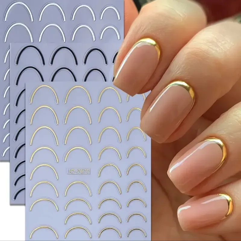 03-04. Pegatina de línea francesa