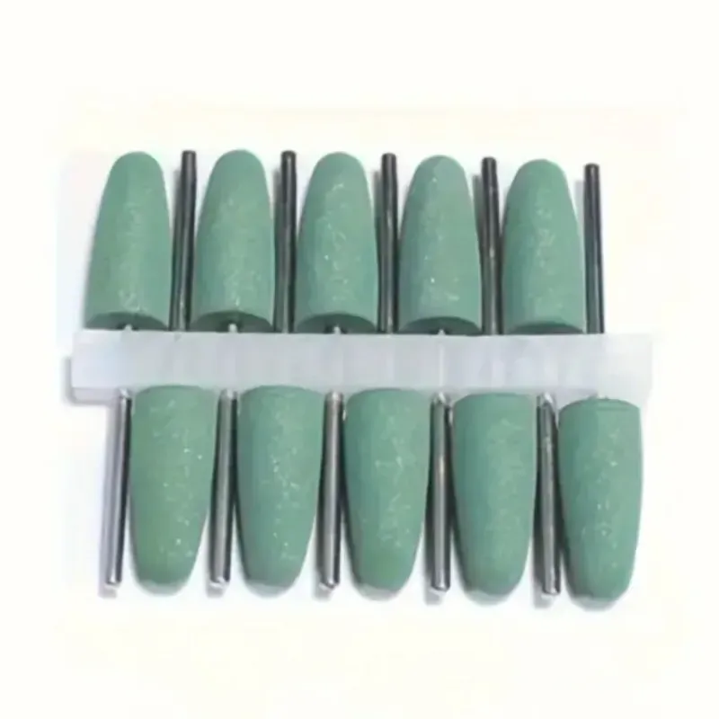 04-24. Fresa de silicona para pulir la piel Verde # 240