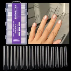 06-01-4.Tips Soft Gel (Cuadradas largas)