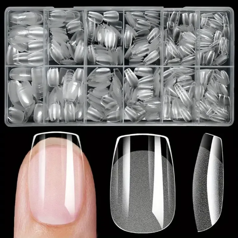 06-01-5. Tips Soft Gel (Coffin extra corta)