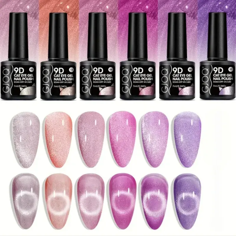 10-04. Esmalte Ojo de Gato Magnético 9D (7ml) Juego-2