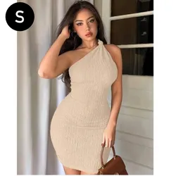 Vestido de Un Hombro