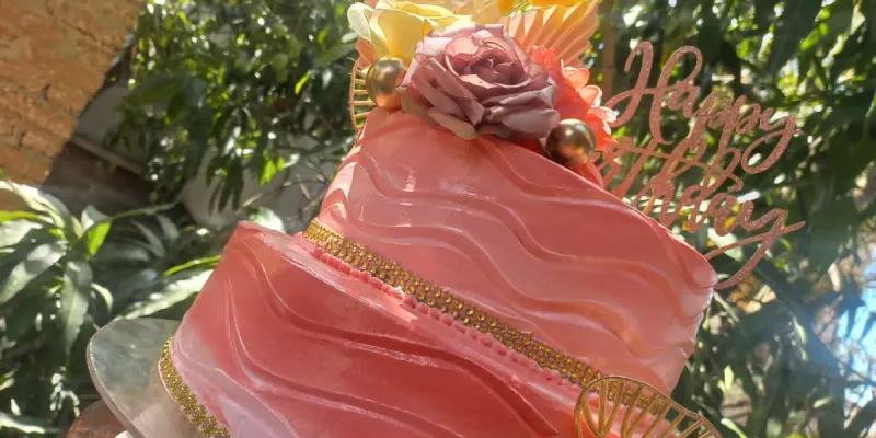 Pastel temática flores (1)