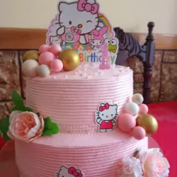 Cake de Hello Kitty 