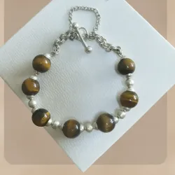 Pulsera de piedras semipreciosas 