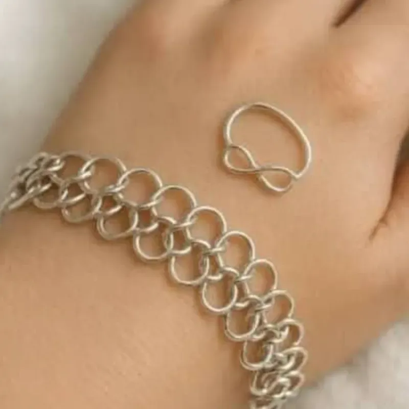 Pulsera triple 
