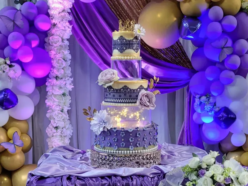Cake de quinceañera 