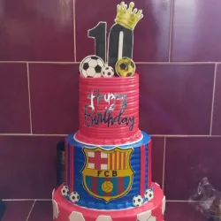 Barça Cake