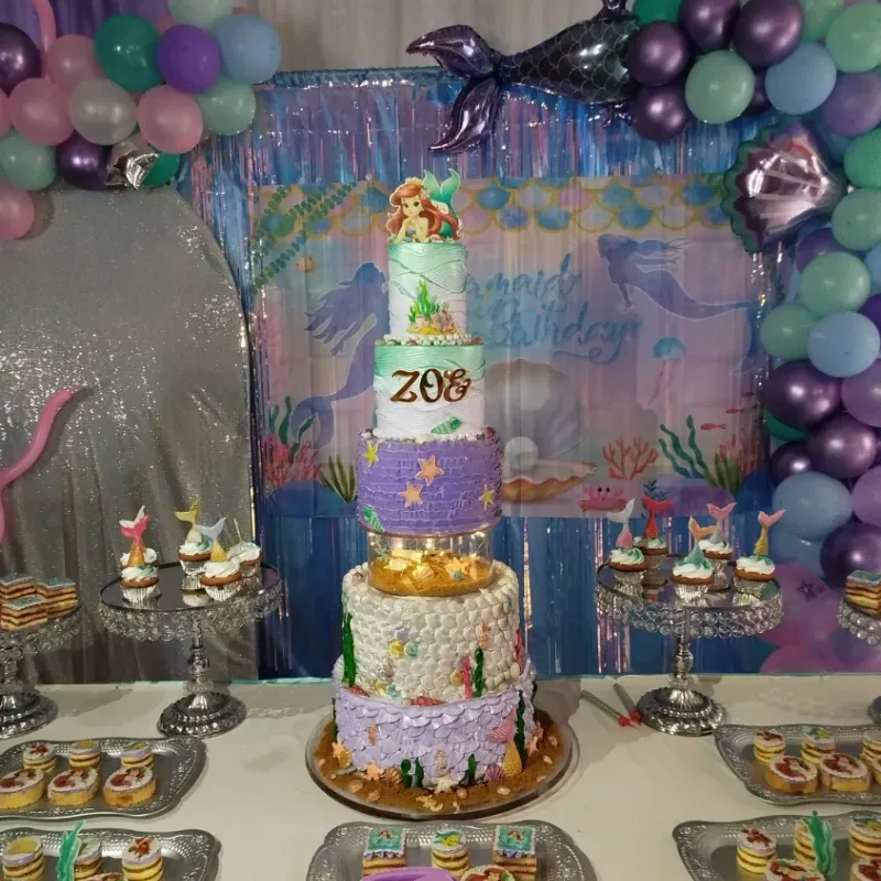 Cake Ariel cumpleaños
