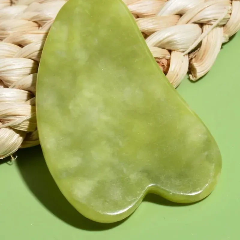 Gua Sha de piedra Jade