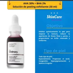 Peeling exfoliante ordinary