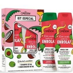 Set se shampoo y acondicionador para pelo rizado