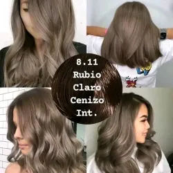 8.11 Rubio Claro Cenizo Intenso