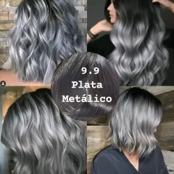 9.9 Plata Metálico
