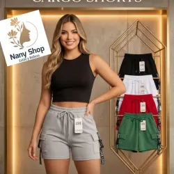Short Cargo para Damas