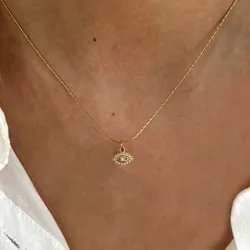 Cadena con ojo turco