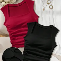 Camisetas corte recto 