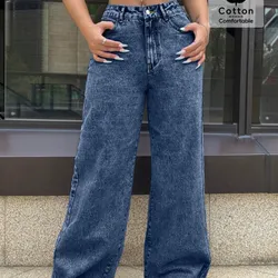 Pantalón de mezclilla oscuro