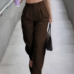 Pantalón de vestir carmelita