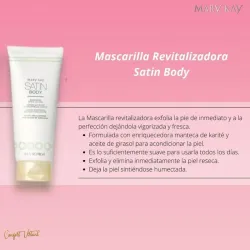 Exfoliante Revitalizador de Karité y Vitamina E Satin Body® Mary Kay 
