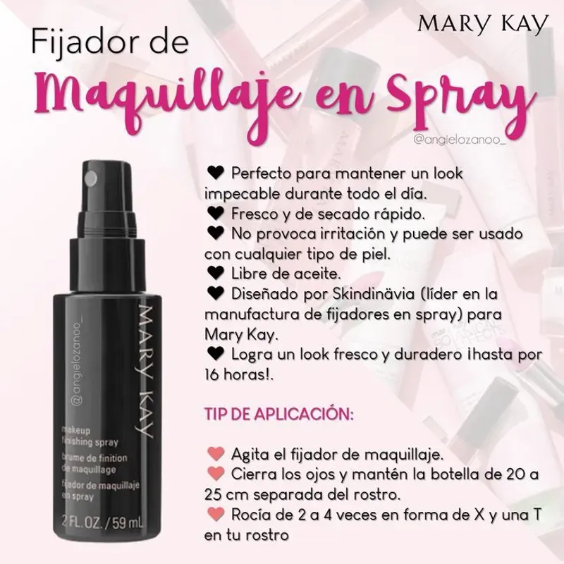 Fijador de Maquillaje en Spray Mary Kay