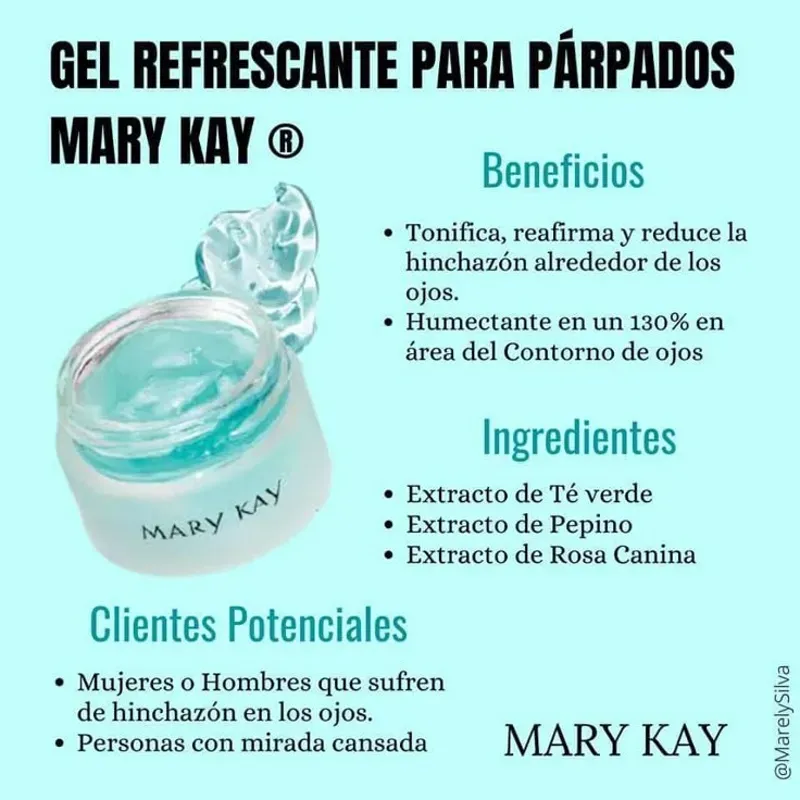 Gel REFRESCANTE para Párpados Mary Kay 
