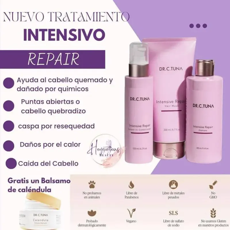 Línea Intensive Repair Farmasi 