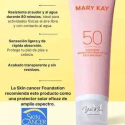 Nuevo! Protector solar Mary Kay amplio espectro FPS 50 + 🌞😎