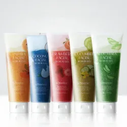 Exfiliante facial de frutas