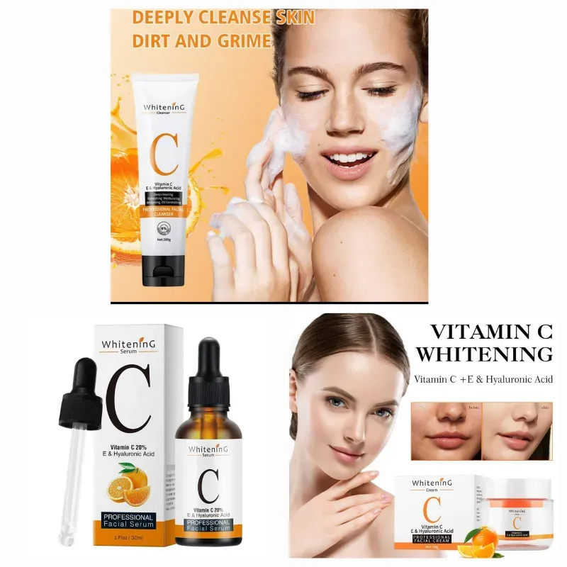 SKIN CARE DE VITAMINA C, E & HYALURONIC ACID