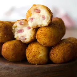 Croquetas de bacon 