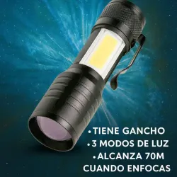 Linternas recargables