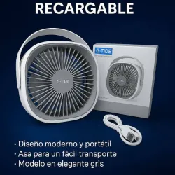 Ventilador recargable