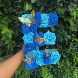 Letra 3D de Rosas Eternas💙✨