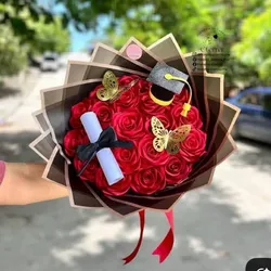 Ramo de graduación (10flores) 