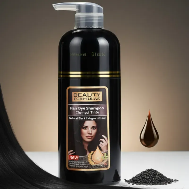 Champú Tinte Negro Natural 400ml