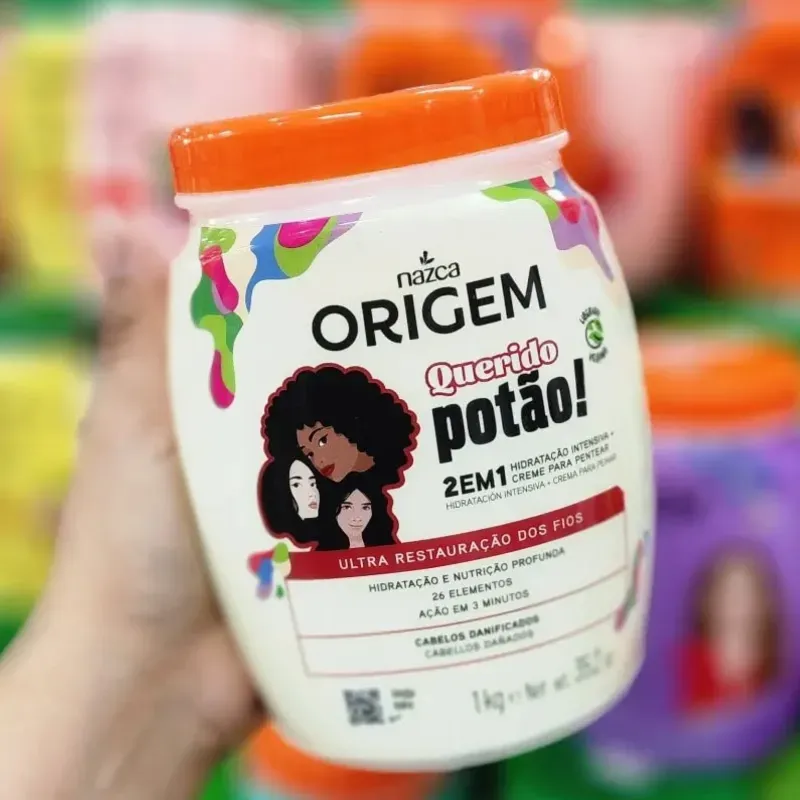Crema 2 en 1 para cabellos rizos 1kg
