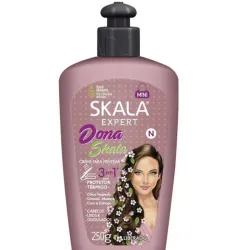 Crema de Peinar SKALA 3 en 1 con Protección Térmica( 8.8oz)
