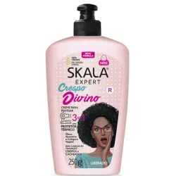 Crema de Peinar SKALA 3 en 1 Cespo Divino con Protección Térmica 8.8 oz