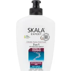 Crema de Peinar SKALA 3 en 1 con Protección Térmica 8.8oz