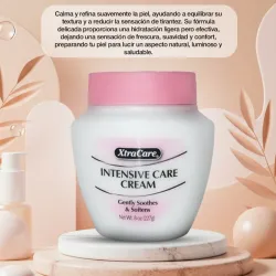 Crema Facial para Cuidado Intensivo de la Piel.