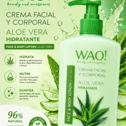 Crema Facial y Corporal de Aloe Vera 444ml