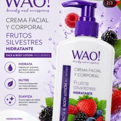 Crema Facial y Corporal Frutos Silvestres 444ml