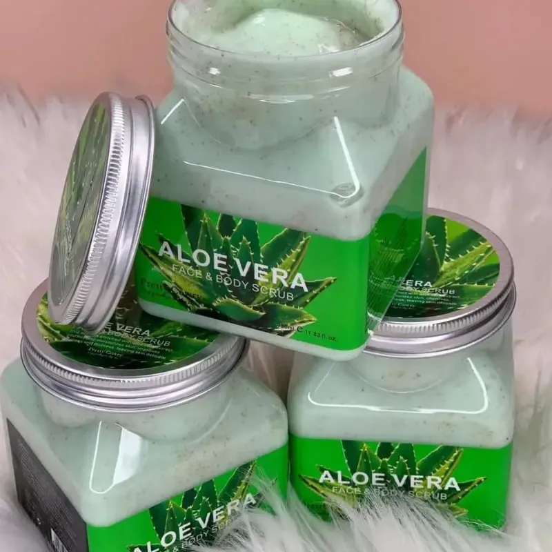 Exfoliante Corporal de Aloe Vera 350g