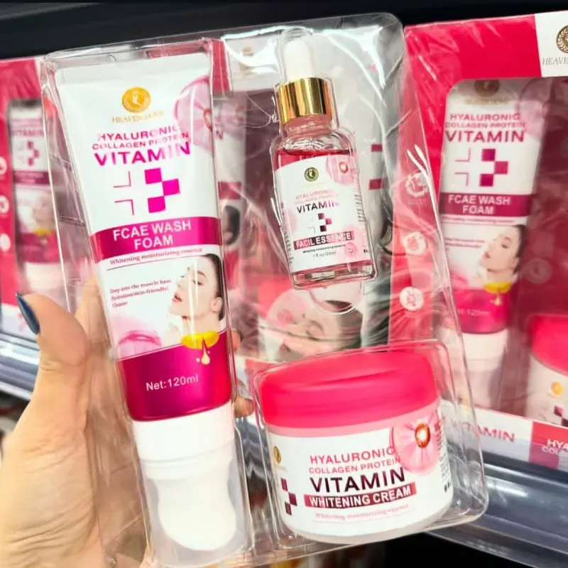 Kit Facial de Colágeno y Ácido Hialurónico