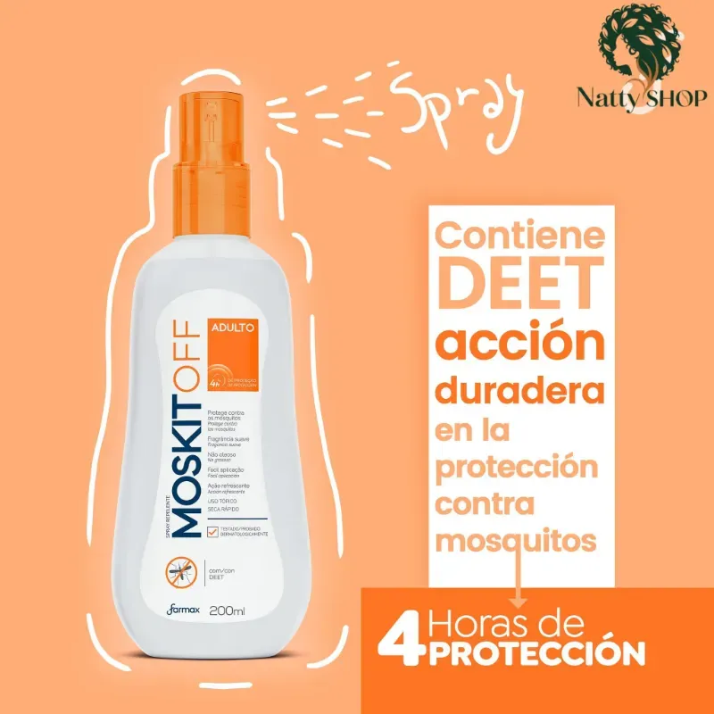 Repelente de Mosquitos Para Adultos 200ml