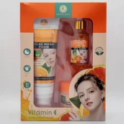 Kit Facial con Vitamina C y Ácido Hialurónico